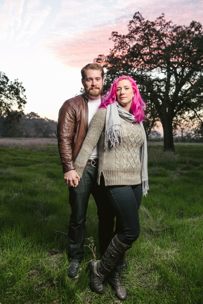Rachel from the Syfy Show Face off and her boyfriend Colin in Sacramento California